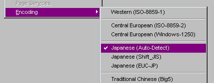 Select Encoding